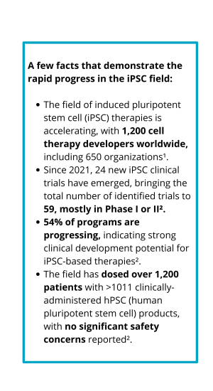 a few facts about the iPSC field